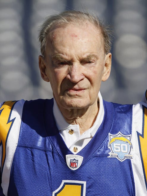 Don Coryell, Coach – 1973-77 St. Louis Cardinals, 1978-1986 San Diego Chargers