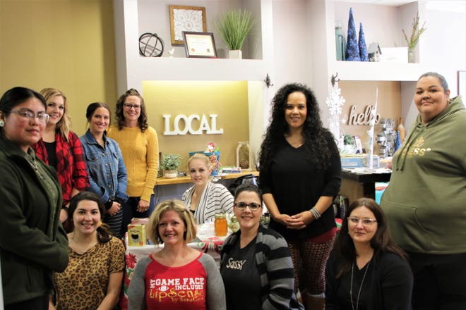 A group of local online small business owners came together to sell their wares at the offices of R1 New Mexico in Farmington on Main Street on Nov. 30, 2019, Small Business Saturday.