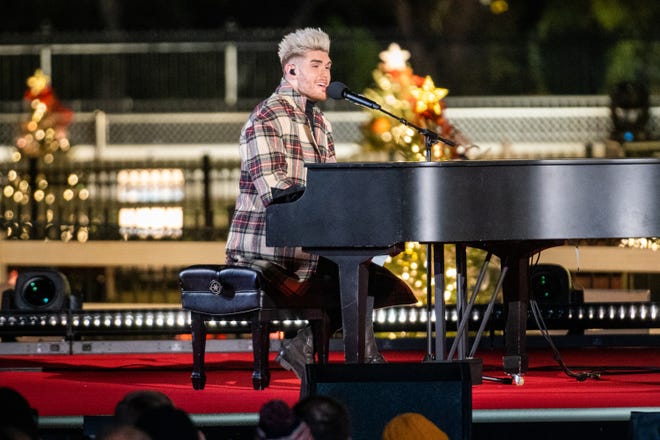 Colton Dixon performed for the crowd.