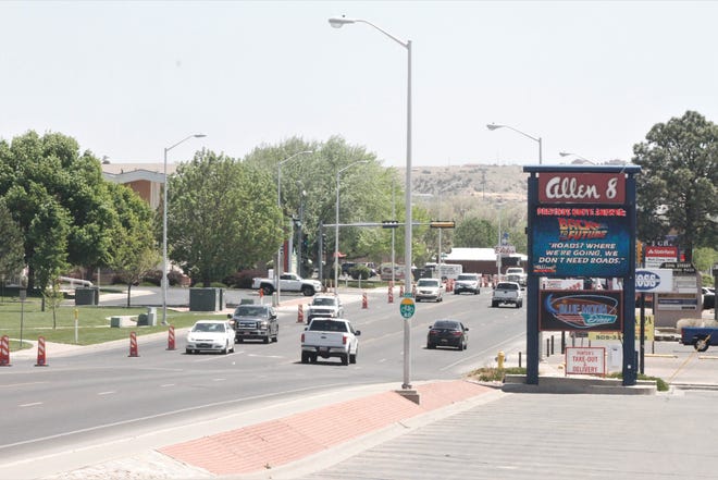 20th Street is pictured, Thursday, May 7, 2020 in Farmington.