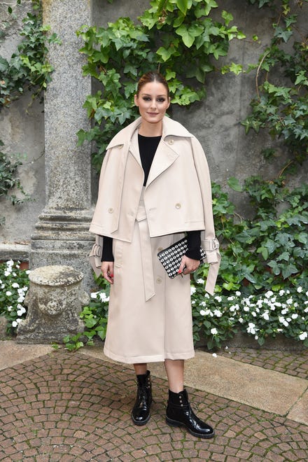 Olivia Palermo attends the Philosophy show.